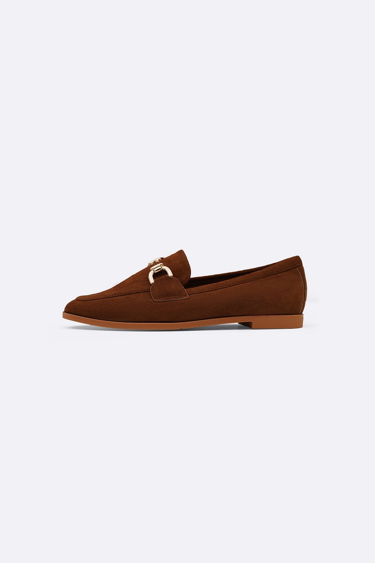 CAMEL BERKELEY BUCKLE LOAFERS
