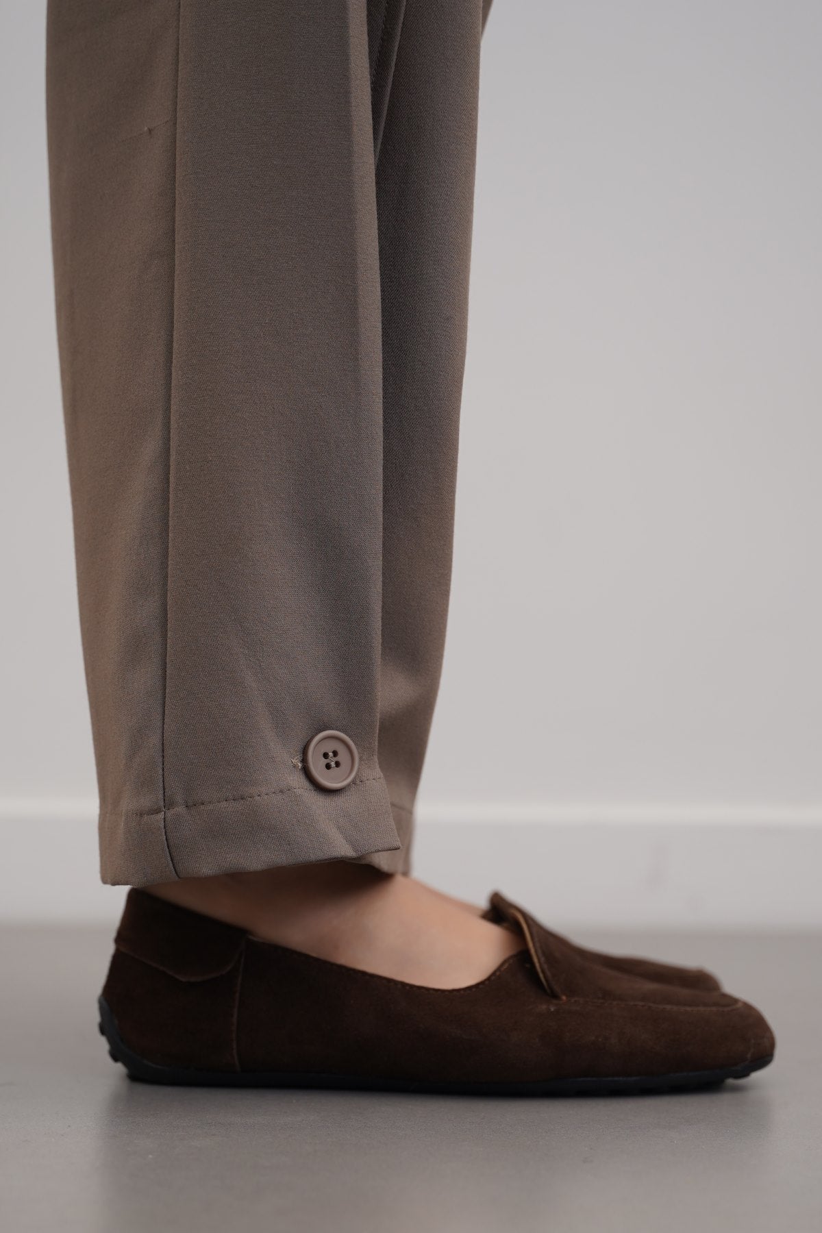 DARK BROWN JOURNALIST LEATHER LOAFERS