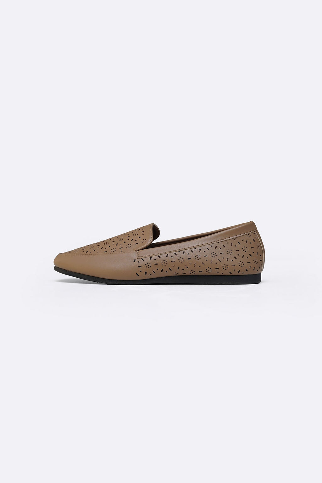 BEIGE COMFY MAMA LOAFERS