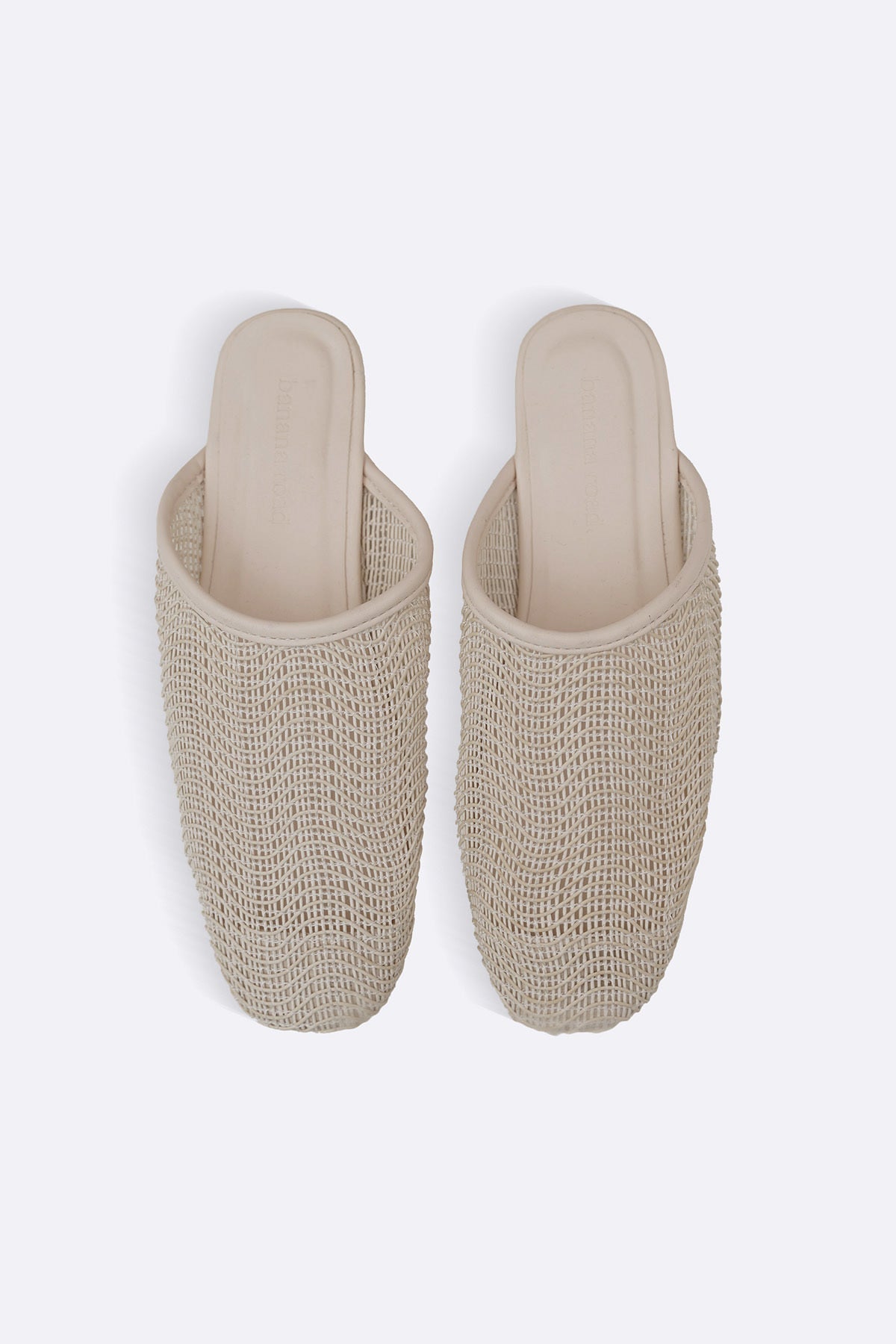 WHITE SOFT BR MULES