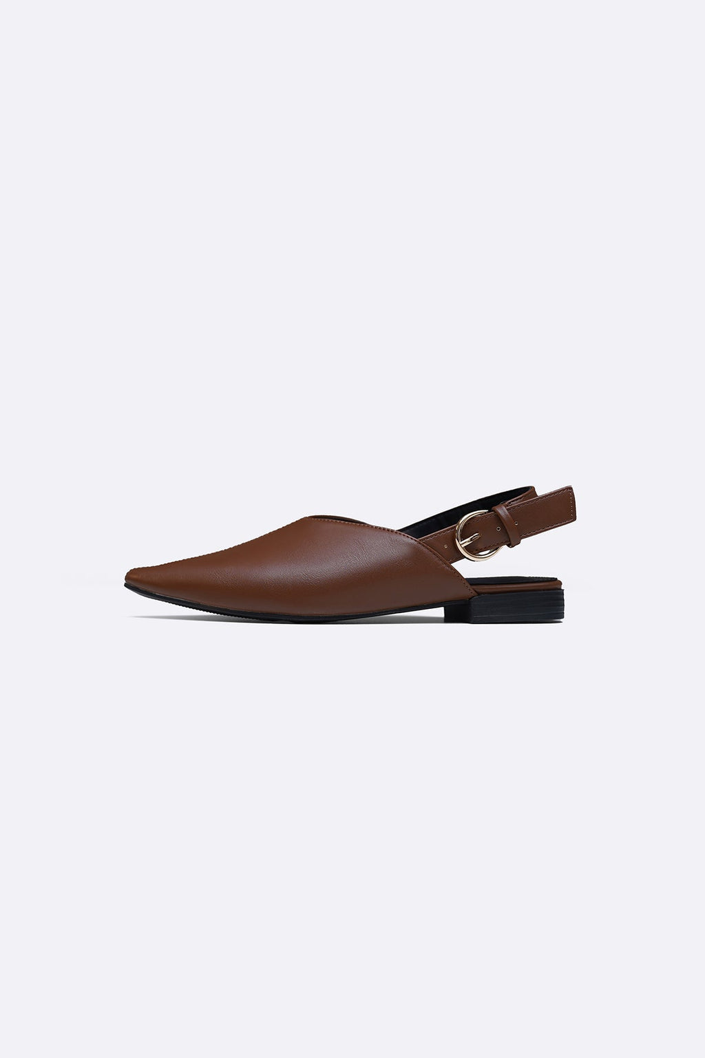 TAN SLINGBACK PUMPS