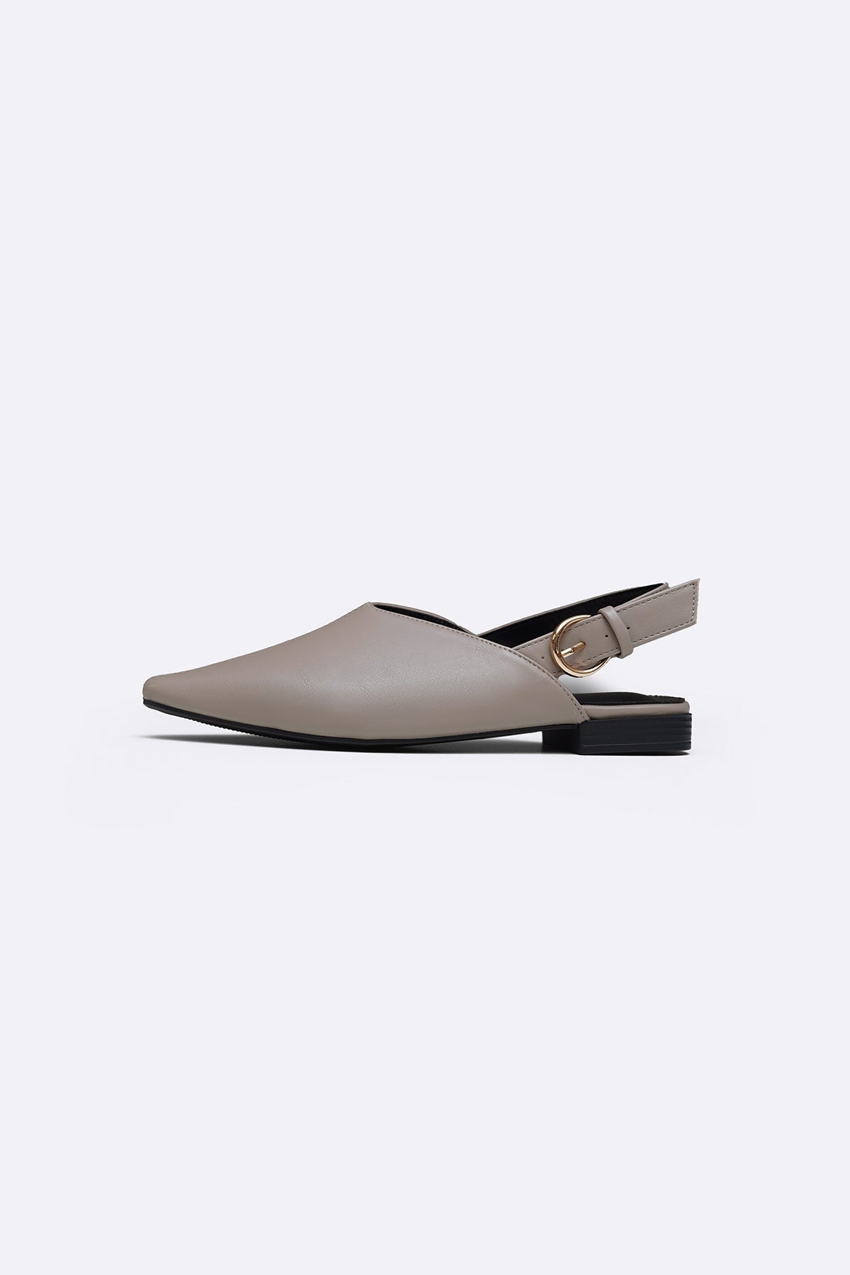 TAUPE SLINGBACK PUMPS