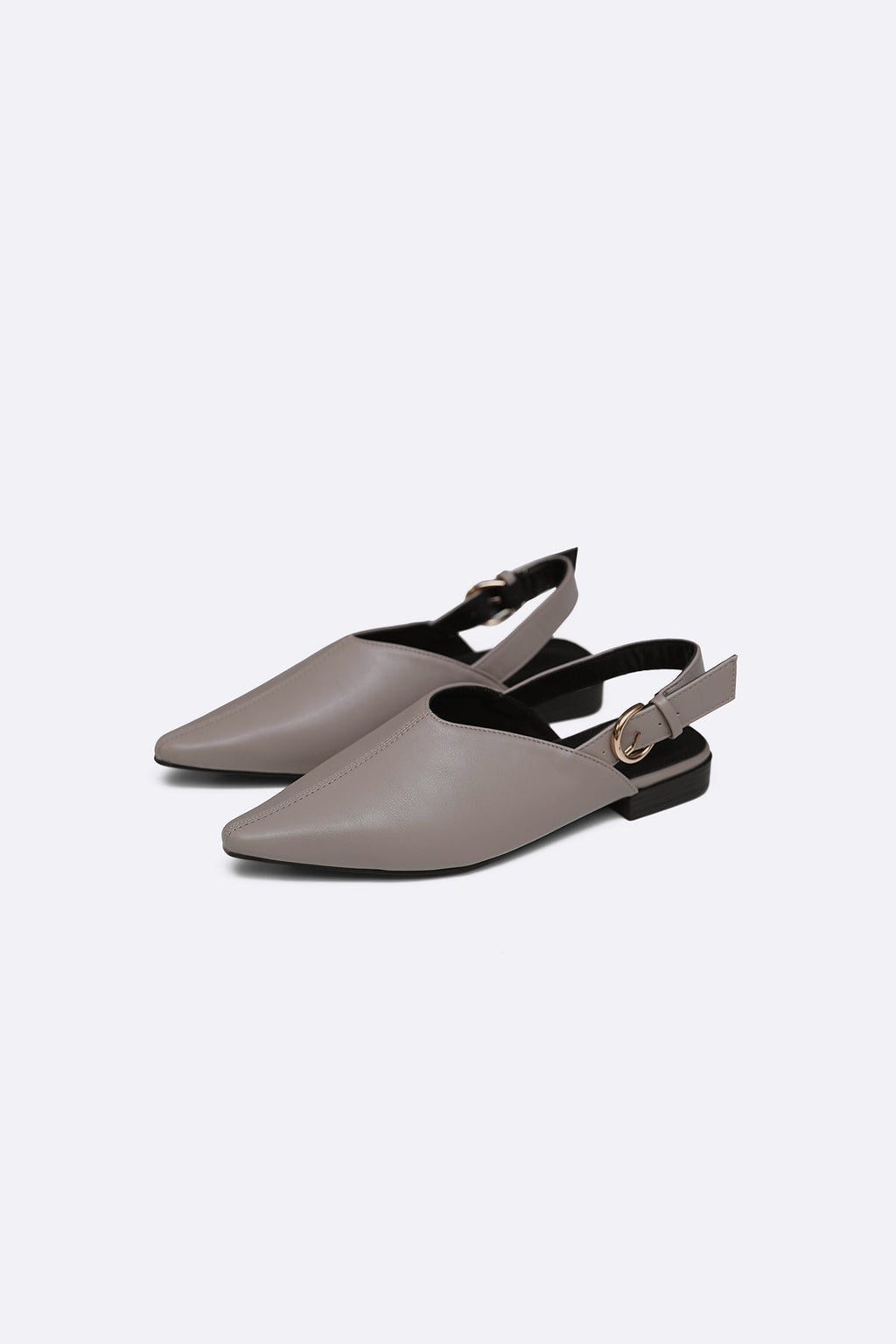 TAUPE SLINGBACK PUMPS