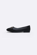 BLACK LEILA MAMA PUMPS