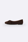 DARK BROWN COLETTE LEATHER PUMPS