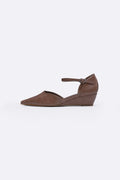 BEIGE VIENNA WEDGE